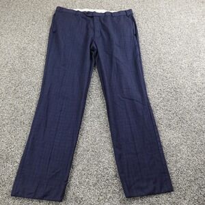 Brooks Brothers Pants Mens 40X32 Blue Wool Regent Trousers Dress Slacks Stretch